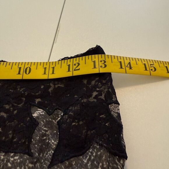 Vintage Newport News Lace Detail Skirt Sz 4 Goth, Whimsygoth, Y2K, FairyGrunge - Picture 10 of 13